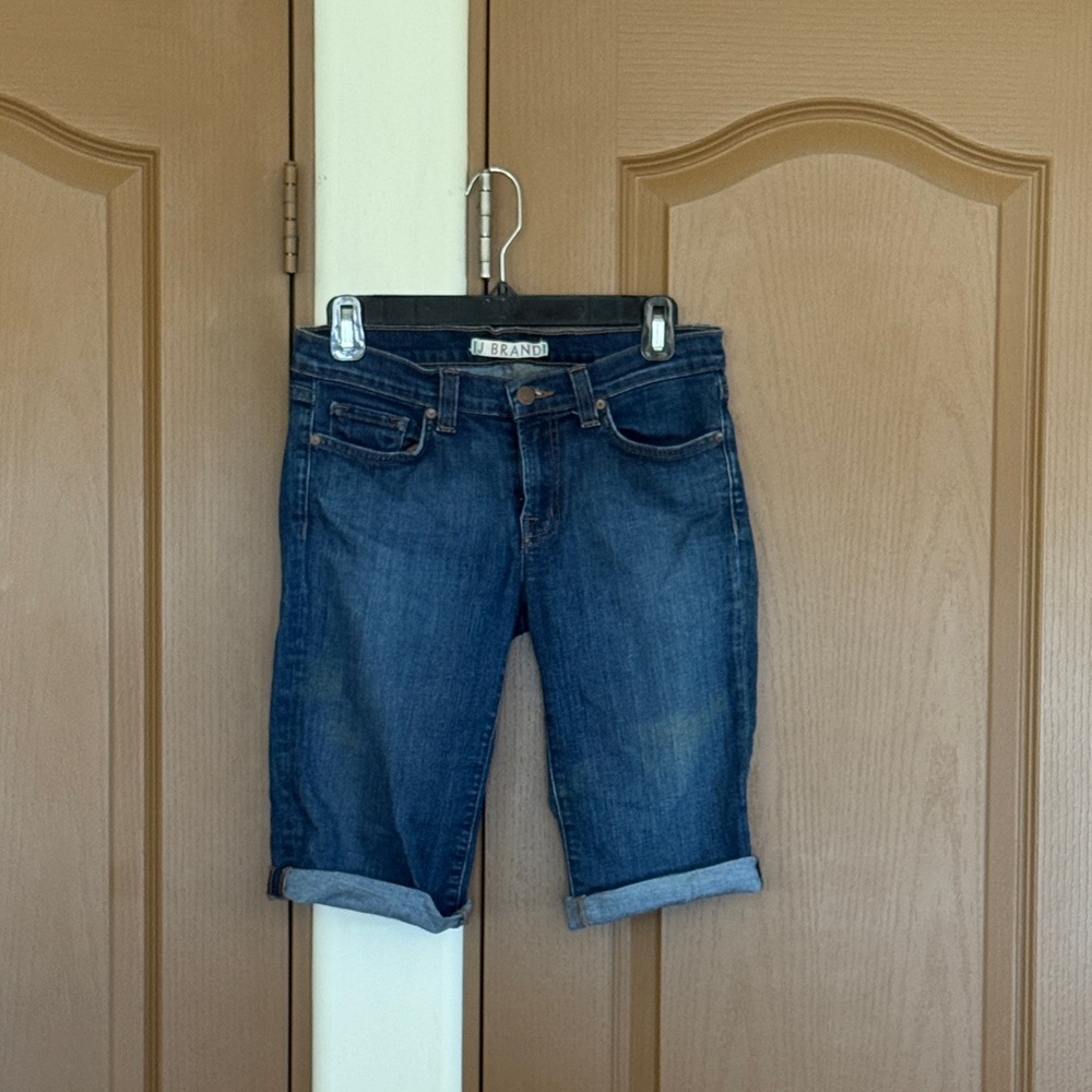 J Brand Blue Denim Shorts